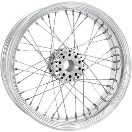 Performance Machine - Performance Machine Merc Wire Front Wheel - 23x3.5in. - Chrome - 12026306RMRCCH