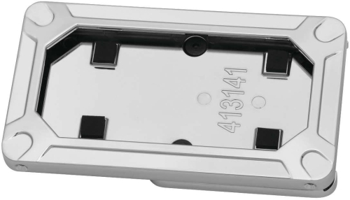 Kuryakyn - Kuryakyn Nova Side Mount License Plate Frame - Chrome - 3141
