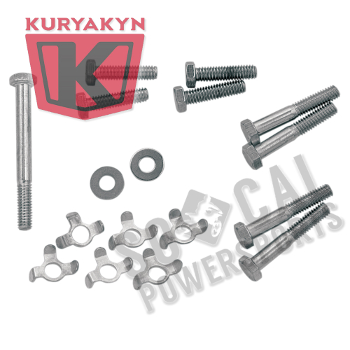 Kuryakyn - Kuryakyn Velociraptor Air Cleaner for Custom Applications - Chrome - 9870