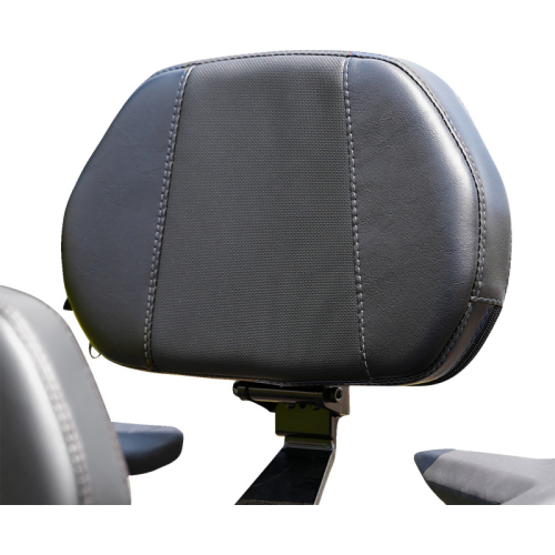 Show Chrome - Show Chrome Grande Backrest - Passenger - Black with Black Stitching - 41-420GC