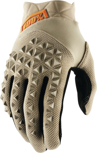 100% - 100% Airmatic Gloves - 10012-411-10 - Sand - Small