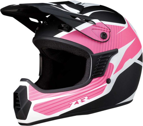 Z1R - Z1R Rise Flame Child Helmet - 0111-1438 - Pink - Lg-XL