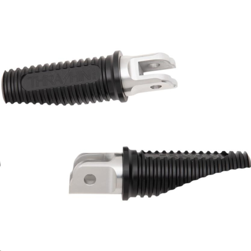 Thrashin Supply Company - Thrashin Supply Company Canyon Driver Footpegs - Black Anodized - TSC-2018-1-SF