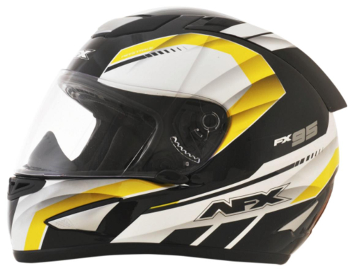 AFX - AFX FX-95 Airstrike Helmet - 01018621 - Black/Hi-Vis Yellow Airstrike - Small