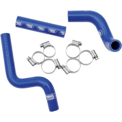 Moose Racing - Moose Racing Radiator Hose/Clamp Kit - Blue - MBU-KAW-20-BL