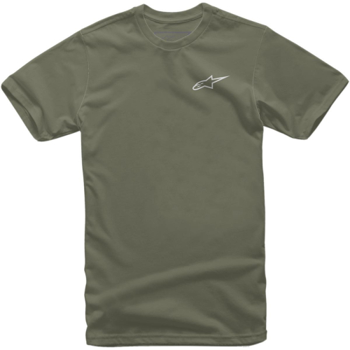 Alpinestars - Alpinestars Neu Ageless T-Shirt - 1018-72012-6901-S - Green/Gray - Small