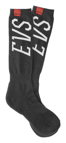 EVS - EVS Coolmax Moto Socks - M-SOCKCMB-L/XL - Black - Lg-XL