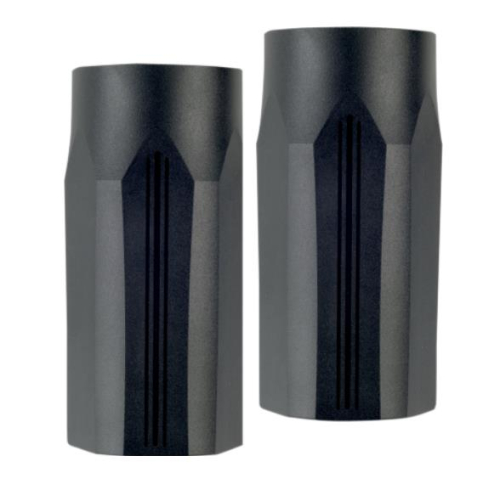 Performance Machine - Performance Machine Tech Fork Slider Covers - Black Ops - 0208-2102-SMB