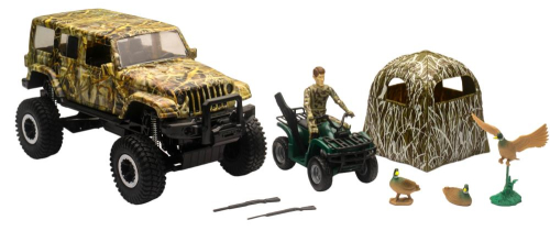 New Ray Toys - New Ray Toys Jeep Wrangler Duck Hunting Set - 76556