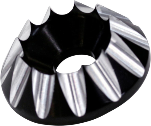 Bagger Nation - Bagger Nation Yaxle with Yafterburner Caps - Black - YAXLE-08-YB-B