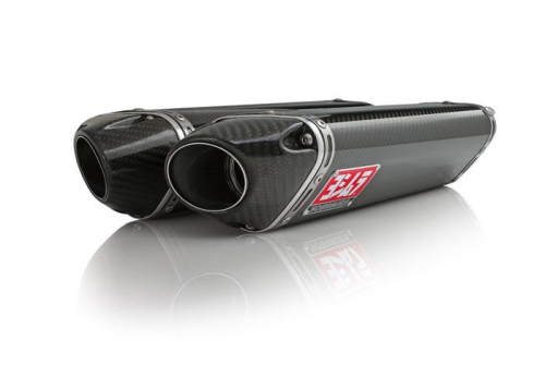 Yoshimura - Yoshimura TRC Race Series Dual 3/4 Exhaust - Carbon Fiber Mufflers - 1313072