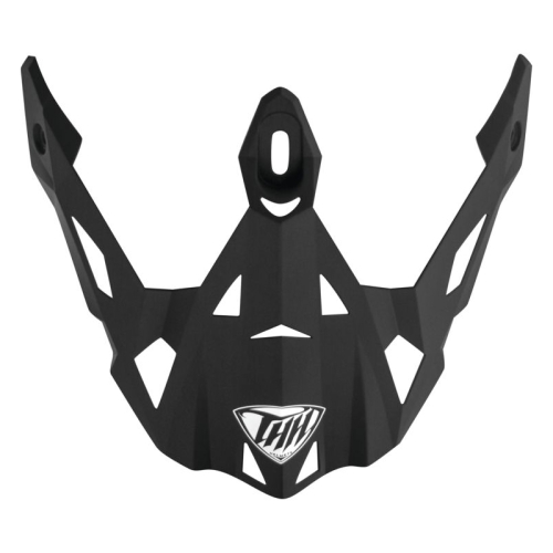 THH Helmets - THH Helmets Visor for TX-28 Helmets - Flat Black - 648151