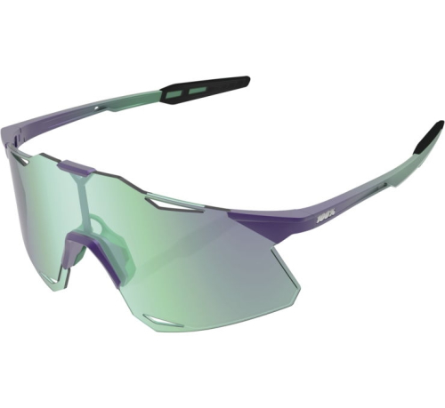 100% - 100% Hypercraft Sunglasses - 60000-00003 - Matte Metallic / Blue Mirror Lens - OSFM