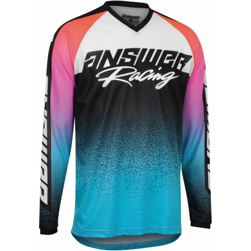 Answer - Answer A22 Syncron Prism Youth Jersey - 446410 - Astana/Hyper Orange - X-Small