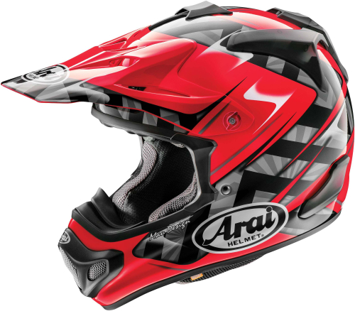 Arai Helmets - Arai Helmets VX-Pro4 Scoop Helmet - 886562 - Red/Black - X-Small