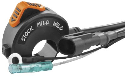 Trail Tech - Trail Tech Handlebar Mapping Switch - Orange Slider - 040-HMS-A3A