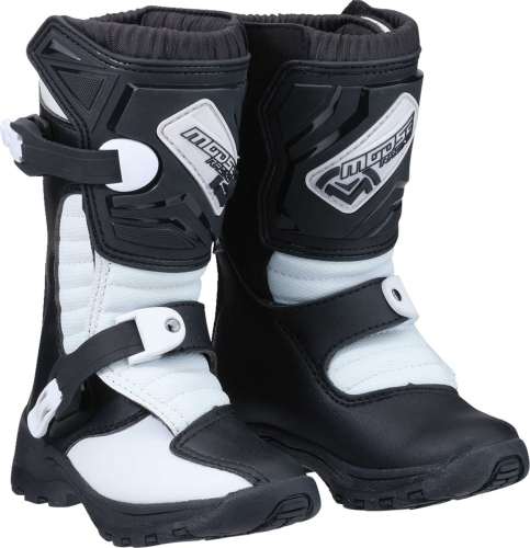 Moose Racing - Moose Racing M1.3 Child Boots - 3411-0472 - Black/White - 13