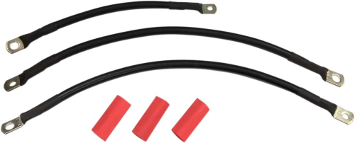 Drag Specialties - Drag Specialties Battery Cable Kit - 9in. 14in. and 15in. - 2113-0663
