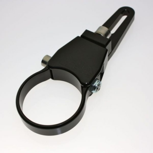 Axia Alloys - Axia Alloys LED Light Bar 3/4in. Extended Mount for End Mount Rigid Ind 6mm. - Black Slot - MODEXLED-BK