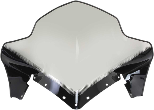 SNO Stuff - SNO Stuff Windshield - Med - 18in. - Smoke - 450-263