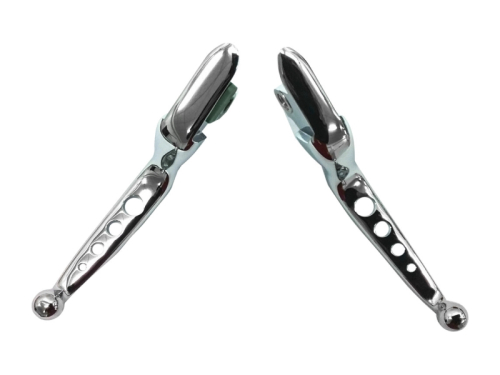 HardDrive - HardDrive Custom Levers - Four-Hole - Chrome - 053576