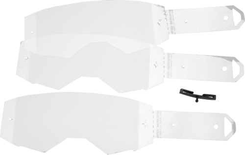 Fly Racing - Fly Racing Laminate Tearoffs for Zone Pro/Zone/Focus Goggles - 3/PK - 37-54020