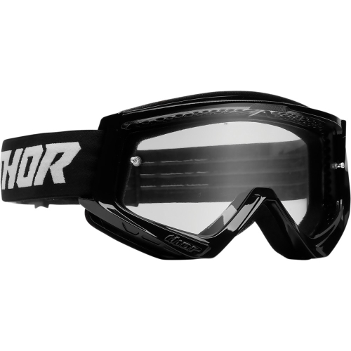 Thor - Thor Combat Racer Goggles - 2601-2701 - Black/White - OSFM