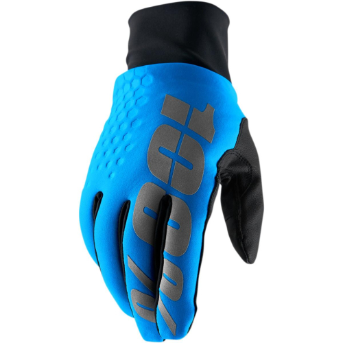 100% - 100% Brisker Waterproof Gloves - 10010-002-10 - Cyan - Small