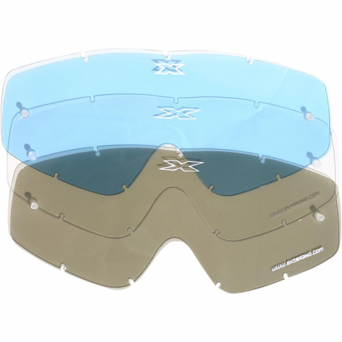 EKS Brand - EKS Brand Replacement Lens for X-Grom Goggles - Blue Tint - 067-42200