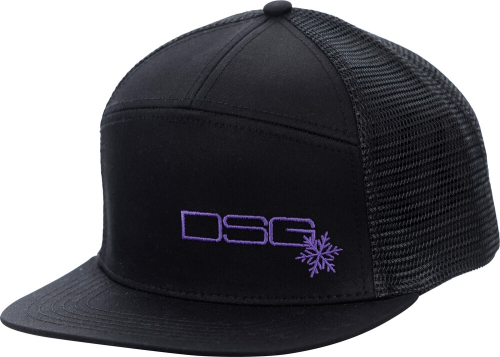 DSG - DSG Flat Brim Cap - 527113 - Black - OSFM