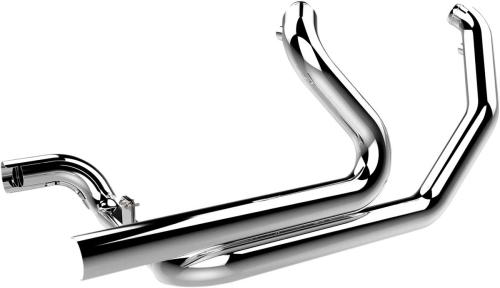 Khrome Werks - Khrome Werks 2-Into-2 Crossover Headers with Heat Shields - Chrome - 200670
