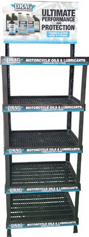 Drag Specialties - Drag Specialties Drag Specialties Oil Display Rack - 9903-0691