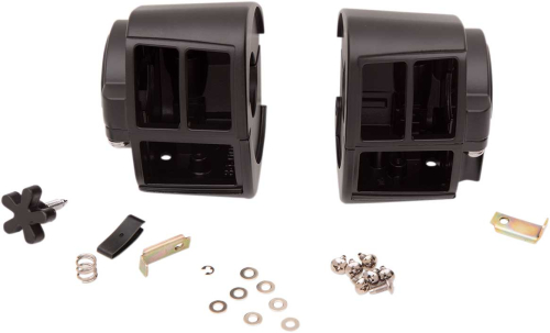 Drag Specialties - Drag Specialties Handlebar Control Switch Housing Kit without Switches - 0616-0353