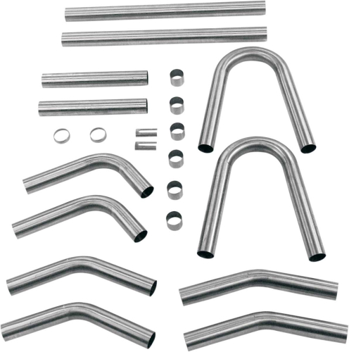 Paughco - Paughco Build Your Own Pipe 1 3/4in Exhaust Pipe Kit - 731BYOP