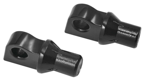 Kuryakyn - Kuryakyn Splined Universal Peg Adaptors - Satin Black - 8898