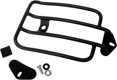 Motherwell - Motherwell 6in. Solo Luggage Rack - Gloss Black - MWL-218GB