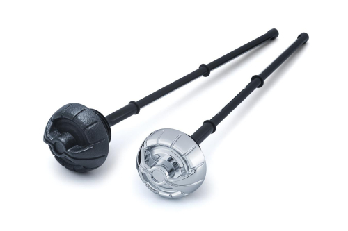 Kuryakyn - Kuryakyn Aztec Dipstick - Satin Black - 5711