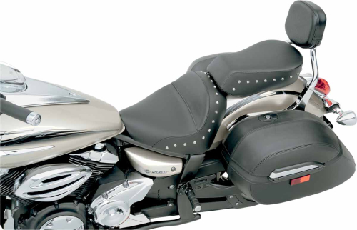 Saddlemen - Saddlemen Renegade Deluxe Solo Touring Pillion Pad with Studs - Y09-14-015