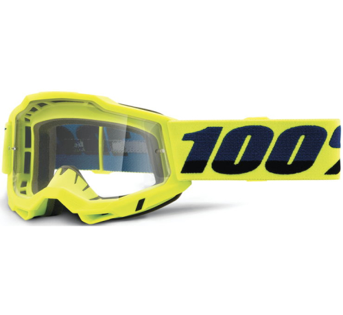 100% - 100% Accuri 2 Youth Goggles - 50024-00001 - Yellow / Clear Lens - OSFA