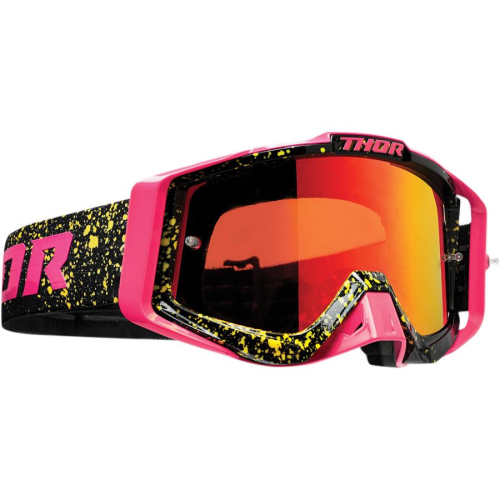 Thor - Thor Sniper Pro Splatta Goggles - 2601-2222 - Flo Pink/Black - OSFM
