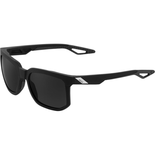 100% - 100% Centric Sunglasses - 61027-019-57 - Black/Smoke Lens