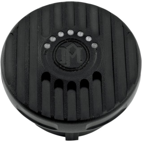 Performance Machine - Performance Machine Grill Gas Cap With LED Fuel Light - Black Ops - 0210-2025GRL-SM