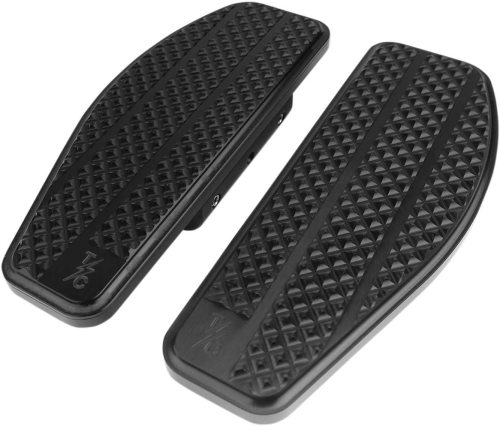 Thrashin Supply Company - Thrashin Supply Company Bagger Passenger Floorboards - Black Anodized - TSC-2205-1