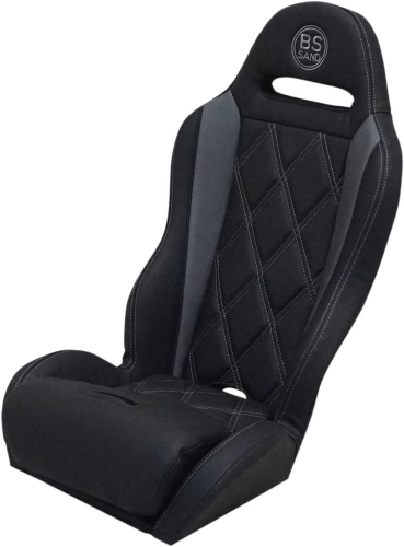 BS Sand - BS Sand Performance Seat - Diamond - Black/Gray - PEBUGYDBR
