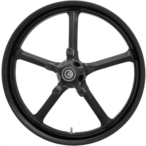 Coastal Moto - Coastal Moto Moto Forged Rockstar Aluminum Front Wheel (Non-ABS) - 19in.x3in. - Black - 1502-ROC-193-B