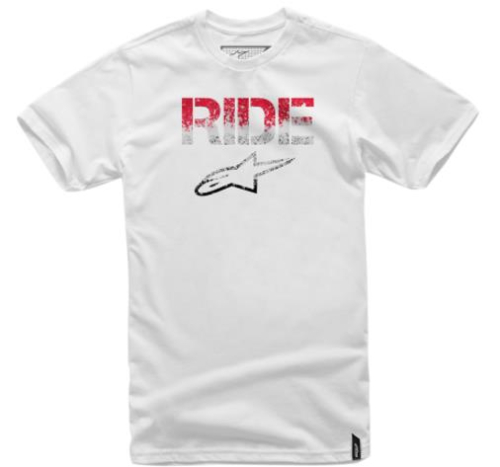 Alpinestars - Alpinestars Ride Splatter T-Shirt - 103672004202X - White - 2XL