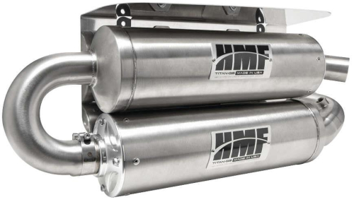 HMF Engineering - HMF Engineering Titan Series Slip-On - Twin Loop - Stainless Steel - 53555C637487