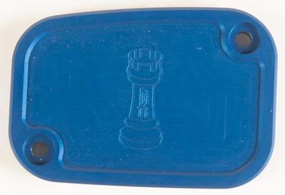 Rooke Customs - Rooke Customs Front Master Cylinder Cover - Blue - R-C128-T8