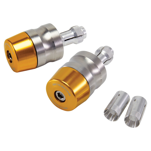 ZETA - ZETA Bar End Plugs - Gold - ZS48-1014