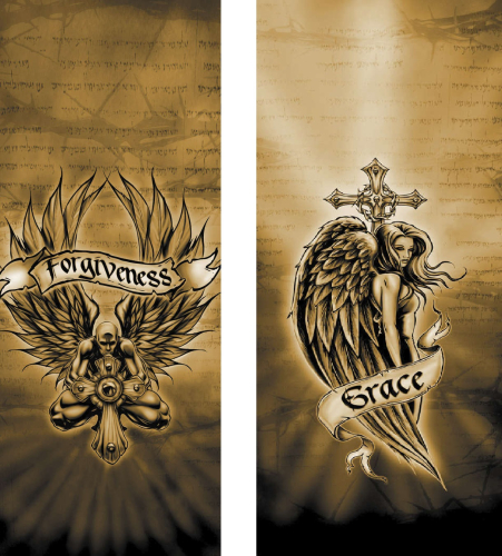 Missing Link - Missing Link ArmPro Compression Sleeves - APGFS - Grace & Forgiveness - Small